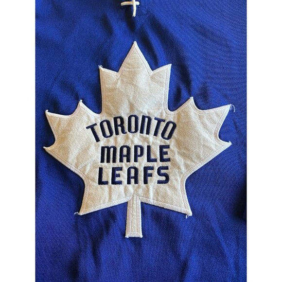Terry Sawchuk Toronto Maple Leafs 1967 Stanley Cup CCM XXL Jersey W/Fight Strap - Picture 3 of 15